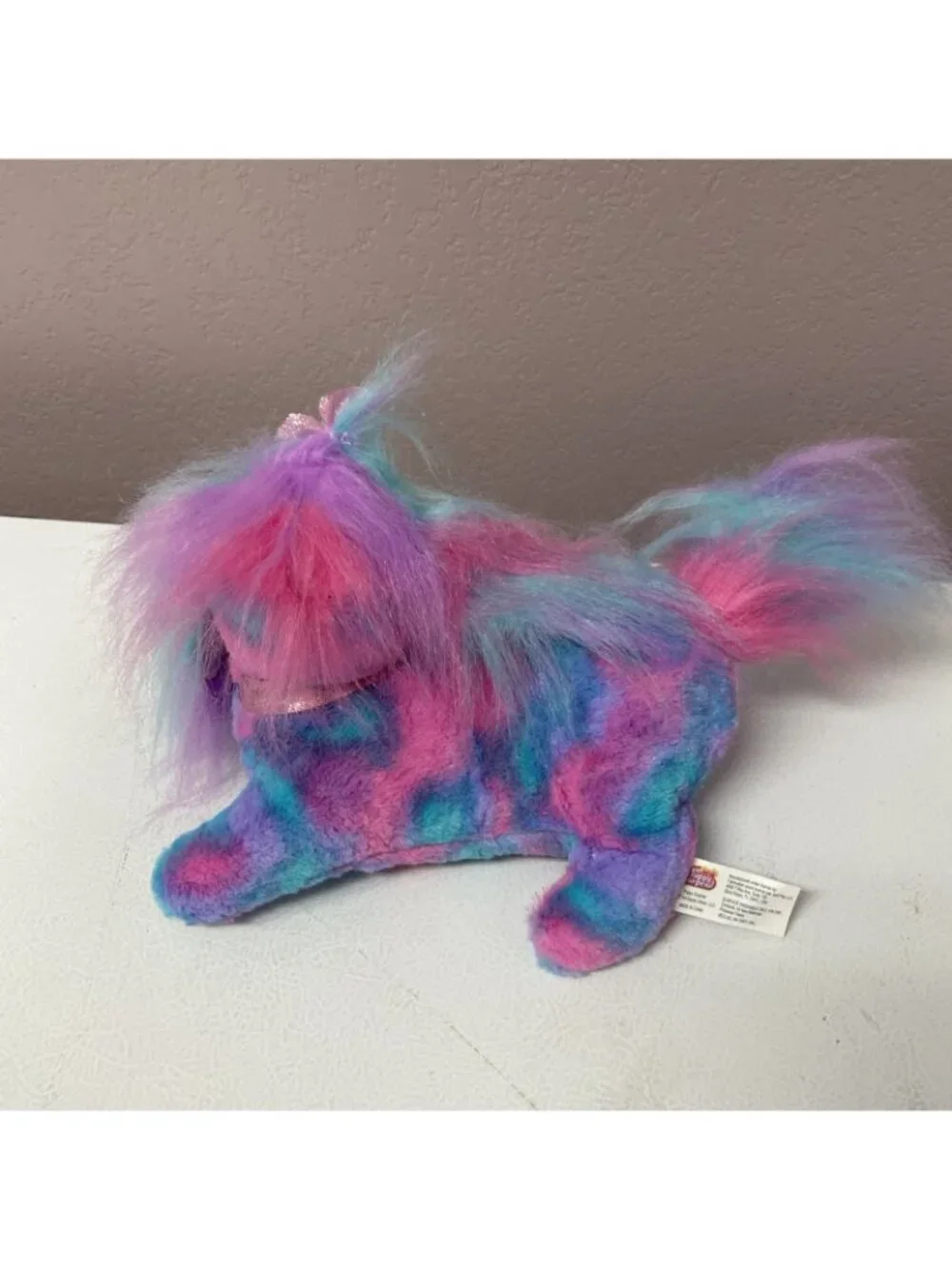 2017 PS Puppy Surprise Eliza Plush Dog Plastic Face 4 Puppies One Is a Preemie
